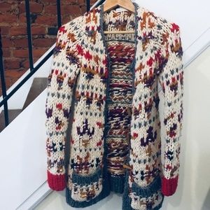 Anthropologie sweater coat